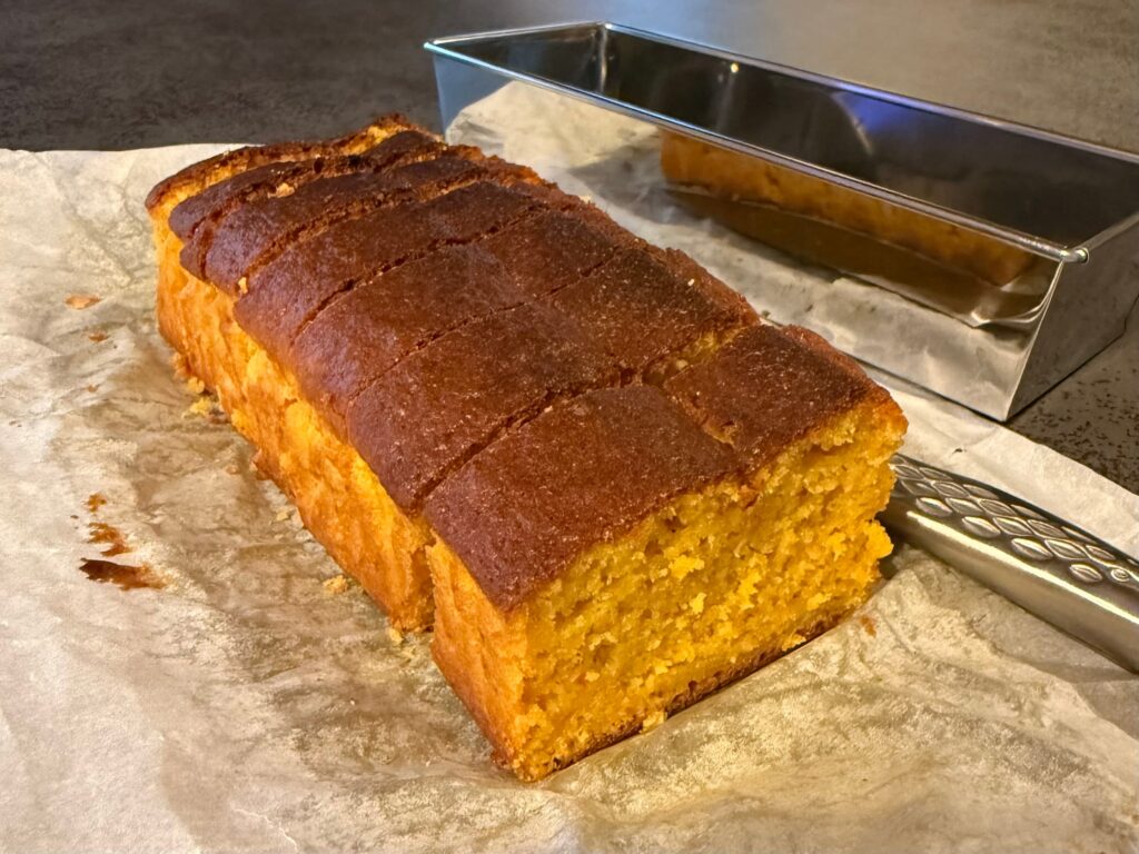 Vitamix A3500i で作ったにんじんのパウンドケーキ