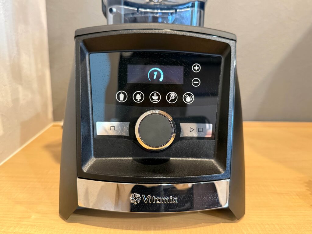 Vitamix A3500i 操作パネル 自動プログラムダイヤル