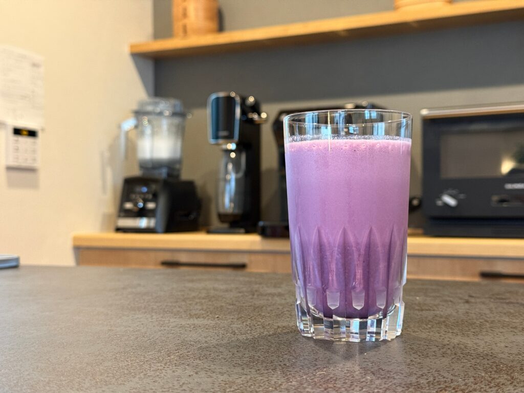 Vitamix A3500i で作ったブルーベリースムージー