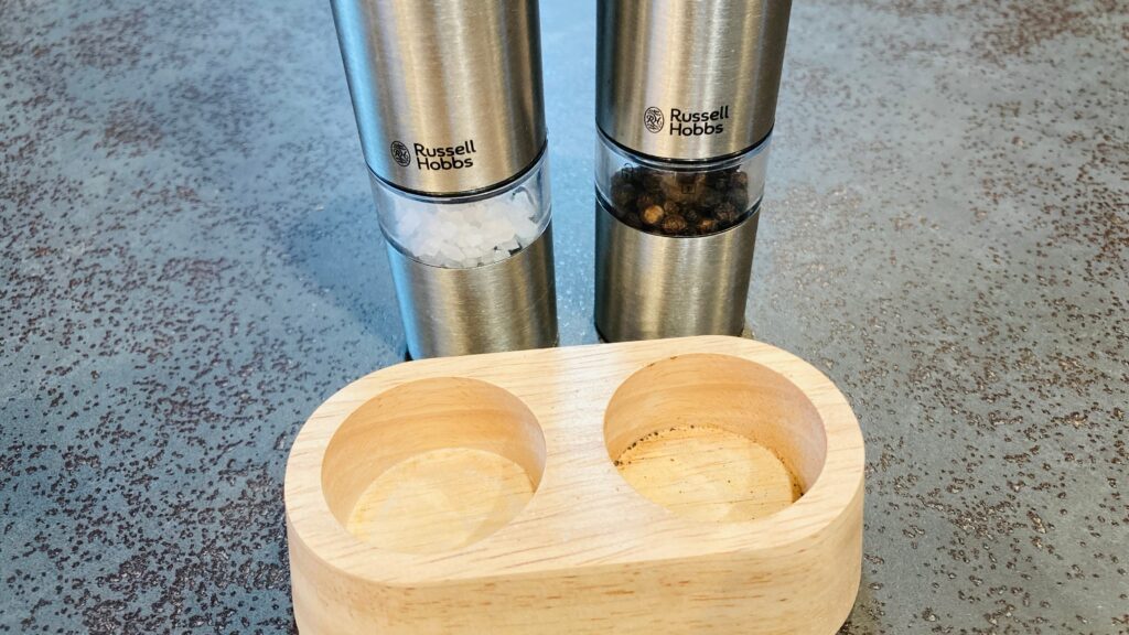 ラッセルホブス電動ミル 専用スタンド 受け皿アップ