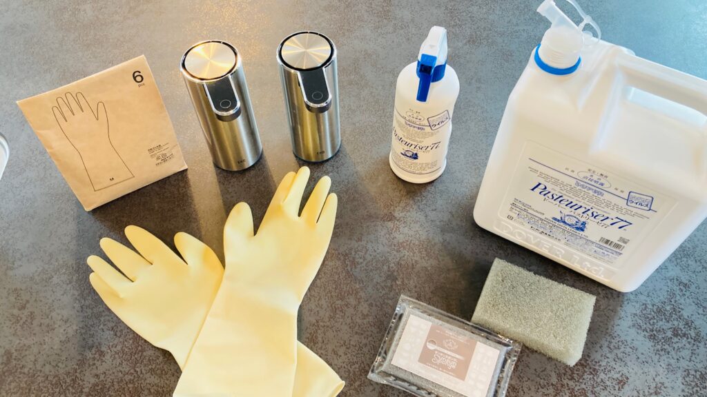 キッチンリセットに使っている愛用品4つ