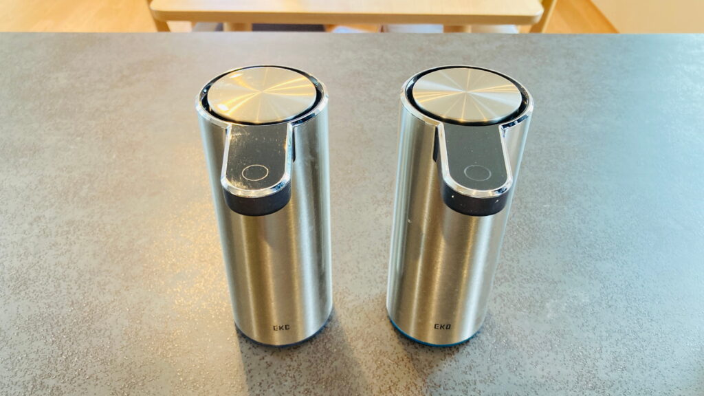 EKOのソープディスペンサー泡用と液体用