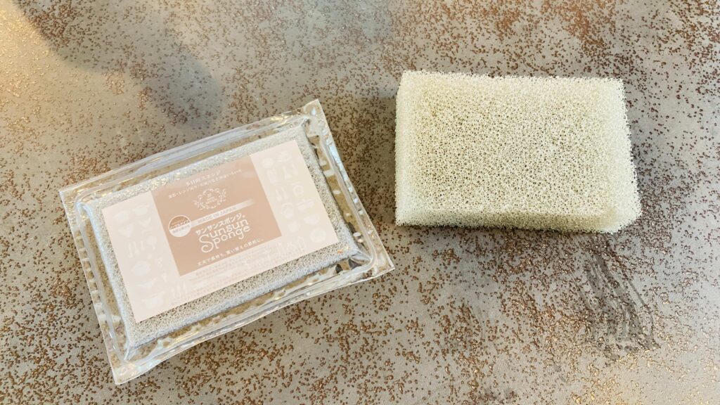 1年使っているサンサンスポンジ